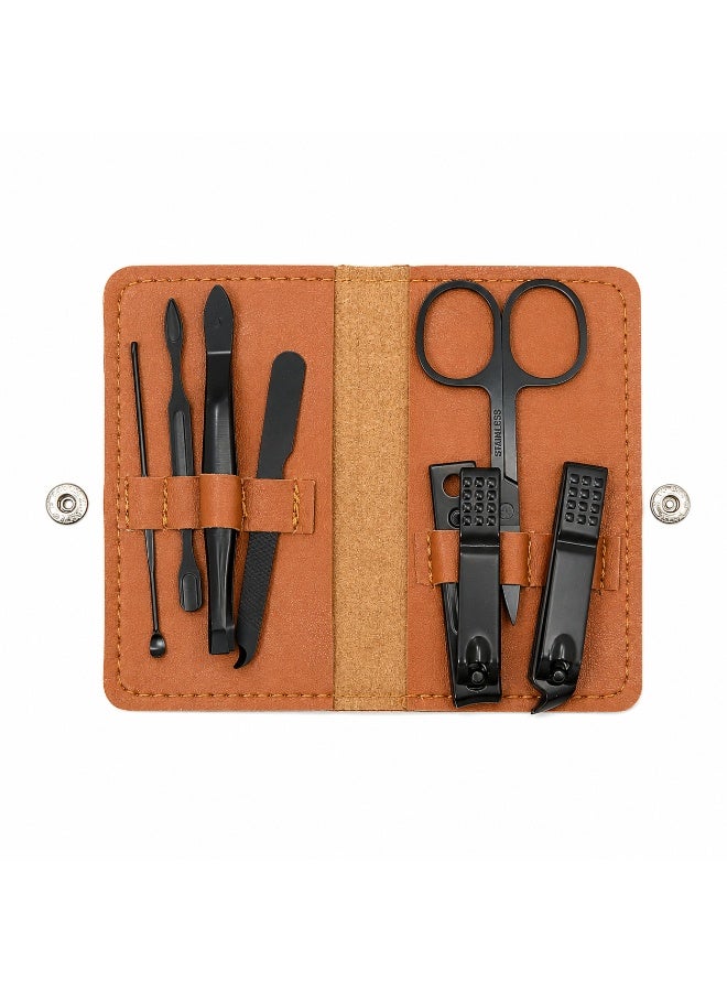 7-Piece Professional Manicure & Pedicure Kit – Travel Case