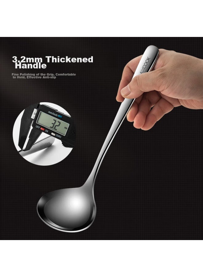 MAX COOK Meichun (maxcook) 316l Stainless Steel Strainer, Small Strainer For Hot Pot, Thickened And Extended Long Handle Mccu9324  - Image 4