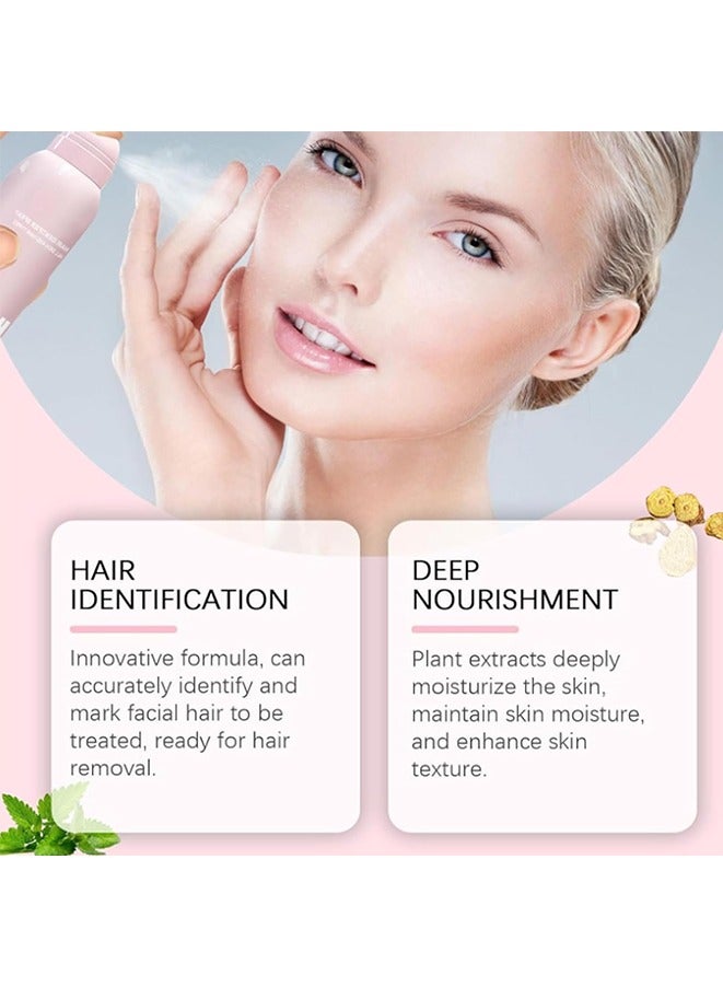 رذاذ تحديد الشعر لحلاقة الوجه، رذاذ تحديد الشعر، رذاذ تحديد شعر الوجه، مجموعة رذاذ مرطب للعناية بالبشرة - Image 3