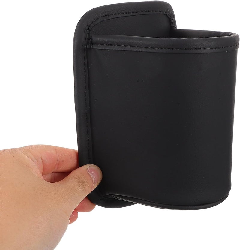 Car Cup Holder Replacement 2pcs Portable Tumbler Water Bottle Holder for Vehicle Doors and Rear Seats Black and Beige for Car Interior Storage - Image 4