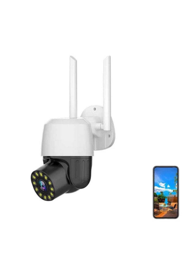 كروني كاميرات مراقبة لاسلكية كروني Ec131، رؤية ليلية كاملة الألوان، 1.5 بوصة، آلات كرات، 4 كاميرات واي فاي، صوت كشف الإنسان، 1080 بكسل، تدعم الصوت ثنائي الاتجاه، مناسبة للسيناريوهات الداخلية والخارجية - Image 1