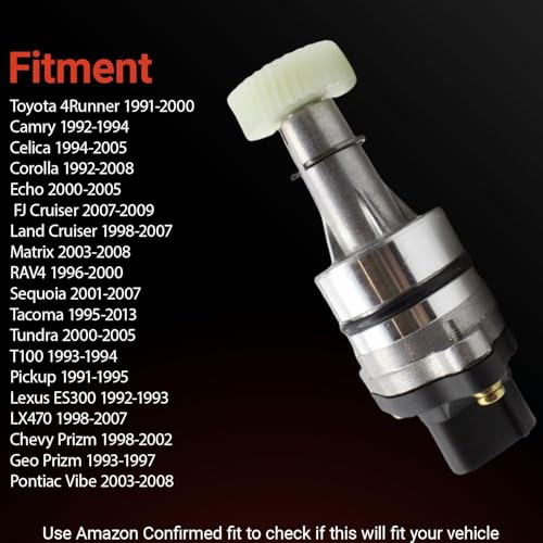 Powkos Transmission Speed Sensor 3pins 83181-12020 Compatible with Toyota Camry 4Runner Corolla Celica FJ Cruiser Pickup Echo Replaces 8318112020 2VSS0002 VB0175 2401037 213453 5S4648 5S4885 - Image 3