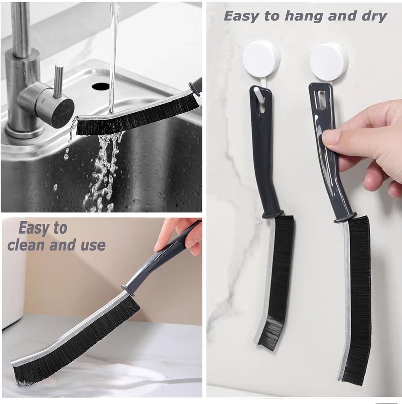 VINATOSLA Plastic Gap Cleaning Brush,Bathroom Gap Cleaning Brush,Clean The Dead Corners of Kitchen Tiles,Multifunctional Window Slots,Multi-Purpose Door Window Track Deep Cleaning Brush(3) - Image 5