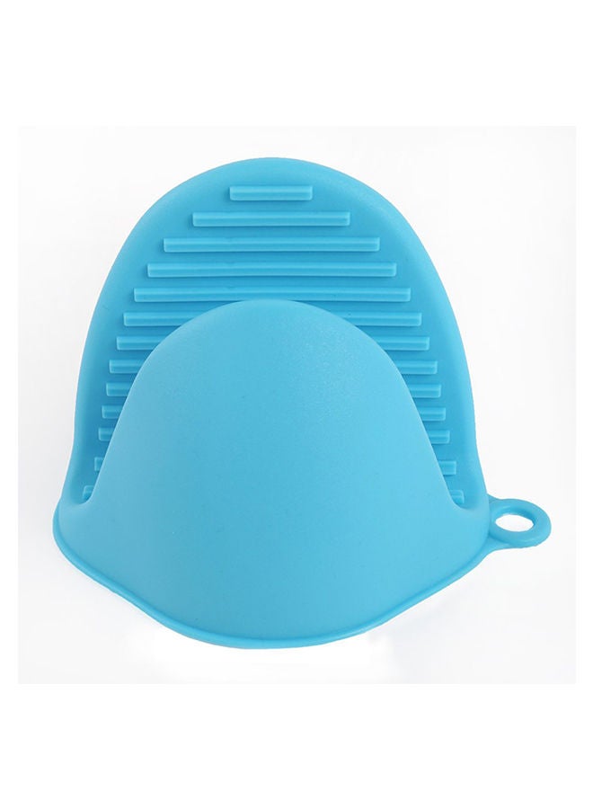 NIBEMINENT Anti-Scalding Gloves Dish Holder Blue  - Image 1