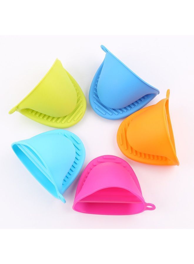 NIBEMINENT Anti-Scalding Gloves Dish Holder Blue  - Image 3