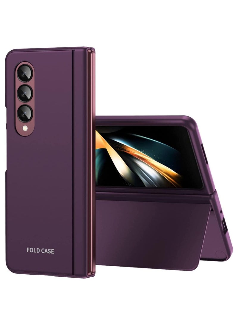 Case Compatible with Samsung Galaxy Z Fold 4 5G 2022, Ultra Slim Skin Magnetic Invisible Stand Phone Case, Folding Phone Cover Case for Galaxy Z Fold 4 5G - Image 1