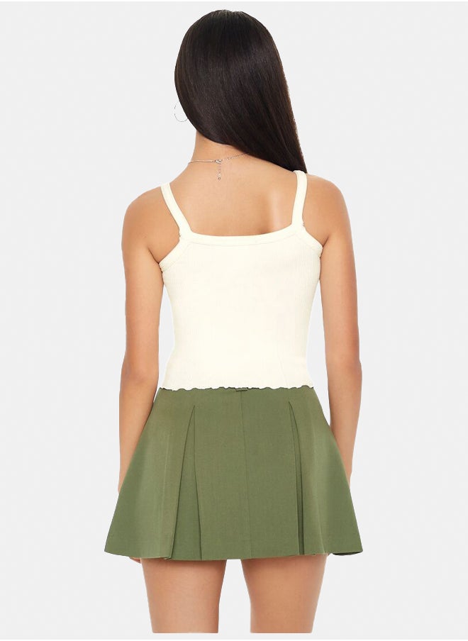 FOREVER 21 - Knit Top Cami Spaghetti Strap - Image 1