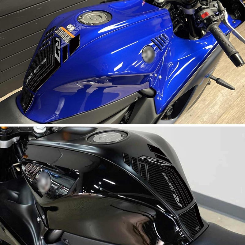 labelbike ملصق وسادة خزان ريزن ثلاثي الأبعاد لدراجة ياماها R7 - Image 3
