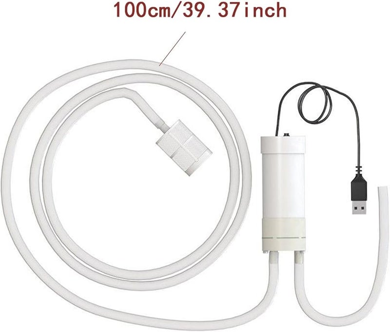 USB Self Priming Siphon Pump For Wine Transfer Home Brewing With 1m Tube - Image 3