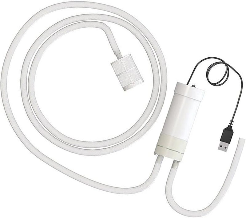 USB Self Priming Siphon Pump For Wine Transfer Home Brewing With 1m Tube - Image 1
