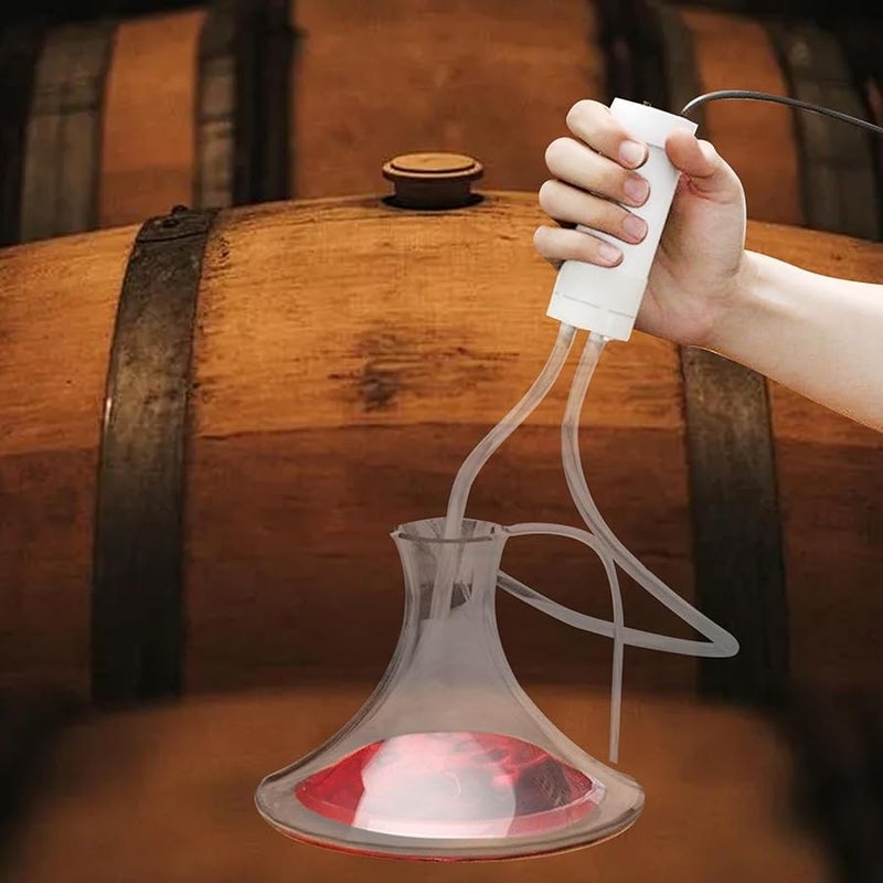 USB Self Priming Siphon Pump For Wine Transfer Home Brewing With 1m Tube - Image 4