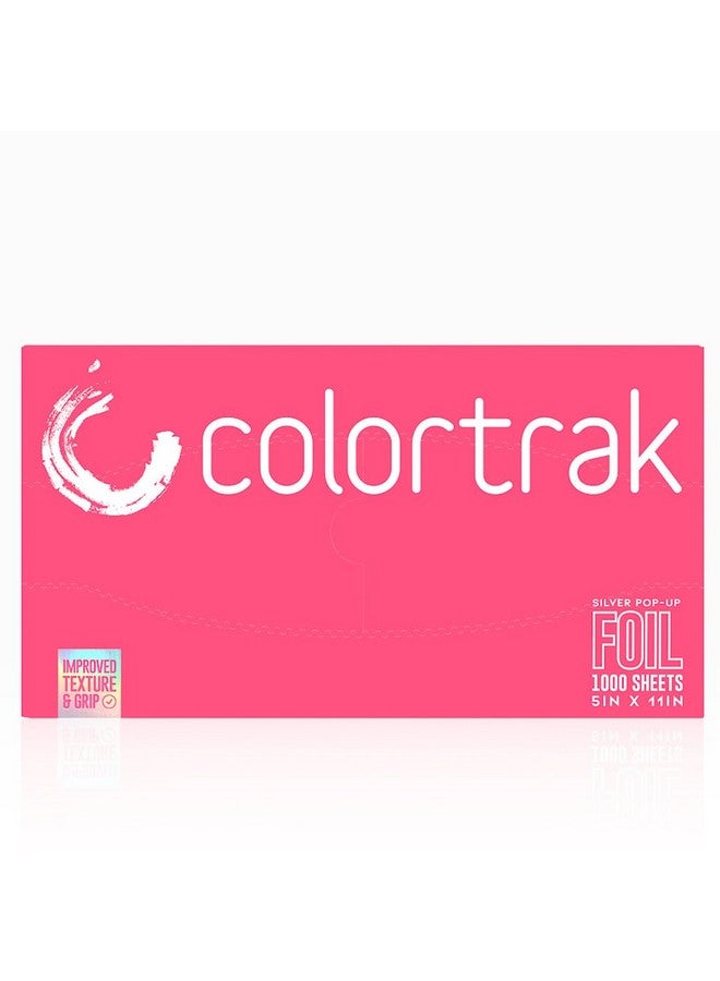 Colortrak Embossed Sheets Silver Aluminum Foil Pop-up Dispenser, 1000 Pre-cut Sheets Non-slip Textured Silver 5 x 11 Sheets for Hair Foil Coloring and Highlighting Sheet Applications - Image 5