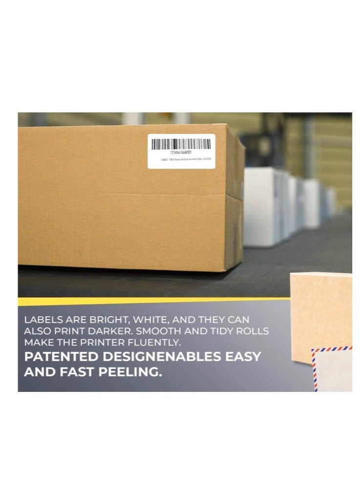 OASIS-TH Thermal Label Paper for Label Maker Machine,Waterproof Oil-Proof for Home Office Small Business Barcode Printing,1000 Labels/Roll Labeling Tape Replacement 50x30MM - Image 2