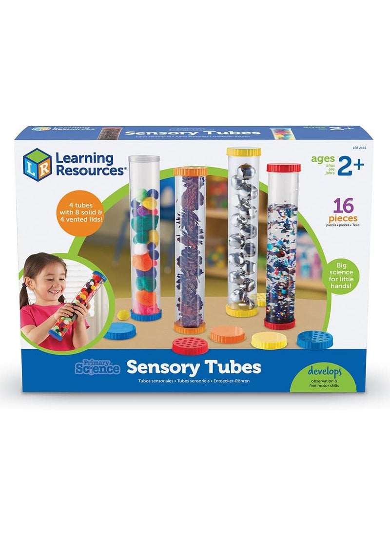 Learning Resources Primary Science Sensory Tubes, set of 4  - Image 1
