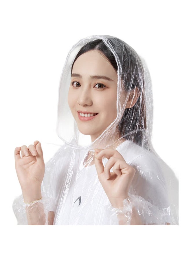 Silayi Raincoat, Disposable Raincoat For Adults And Students, Thickened Card-Style Portable Compressed Rain Poncho, Essential For Travel And Military Training - Image 2