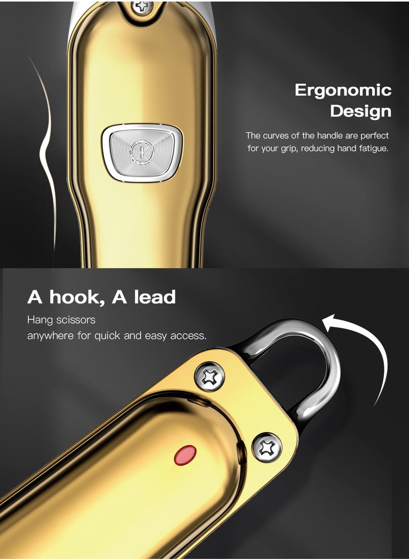 DINGLING RF-631 Hair & Beard Trimmer, Professional Electric Hair Clipper With razors  - Image 5