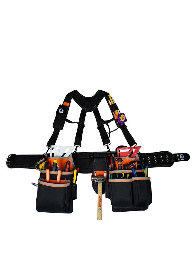 Zeluga 20-216 Polyester Nail and Tool Rig, Orange/Black - Image 2