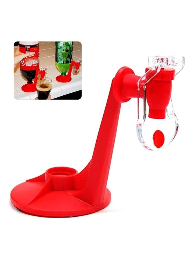 2 Liter Beverage Dispenser, Creative Saver Soda Dispenser Bottle Coke Upside Down Drinking Water Dispense Machine, for Party Home Bar - Image 1