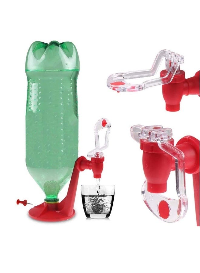 2 Liter Beverage Dispenser, Creative Saver Soda Dispenser Bottle Coke Upside Down Drinking Water Dispense Machine, for Party Home Bar - Image 3