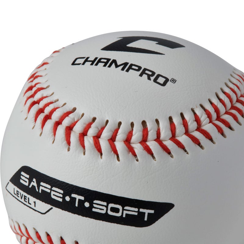 شامبرو مجموعة كرات مطبوعة بعبارة "Safe-T-Soft" من 12 قطعة - Image 4