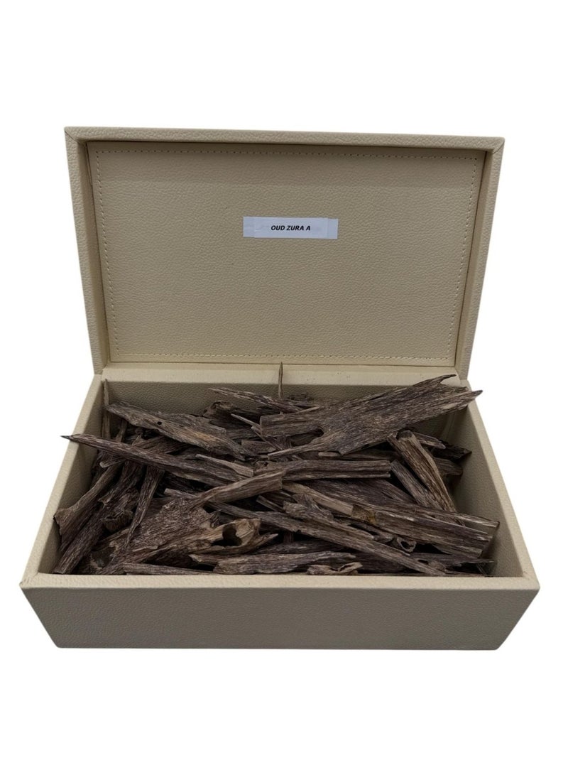 الاثَر عود والعطور عود زورا-أ، ١٢ غرامًا | بخور عود ناجالاند | عود طبيعي نقي | رائحة شرقية تدوم طويلًا للصلاة والتأمل | عود الأثر - Image 1