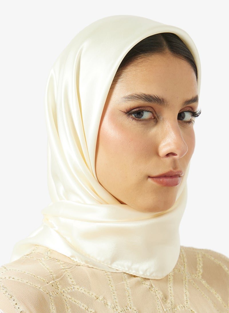 خزانة حجاب ساتان محتشم - Image 1