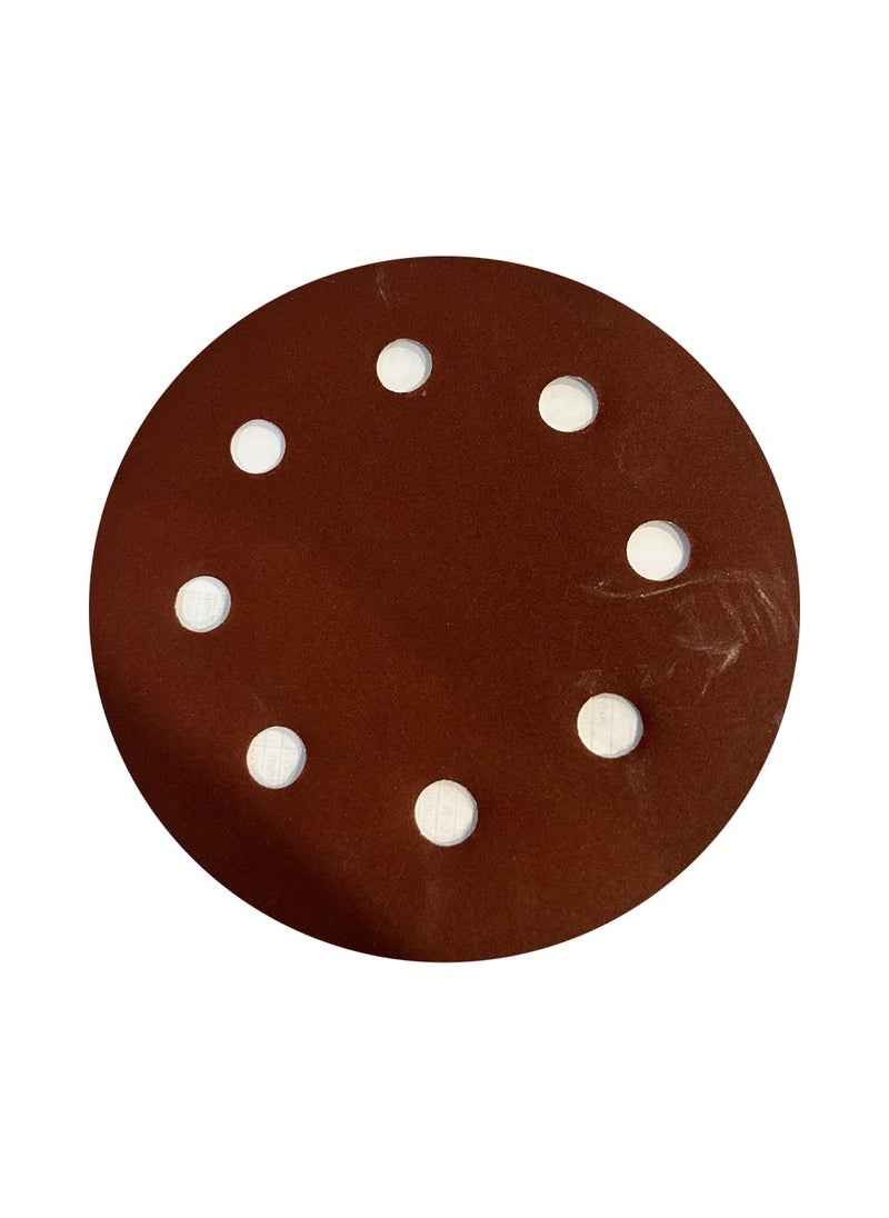 BUILDSKILL - Buildskill Premium Velcro Sanding Disc for BH02 Sander Hook Loop Sandpaper Pack of 3 180mm Diameter Grit No 320 Efficient 8 Hole Dust Extraction Pattern - Image 1