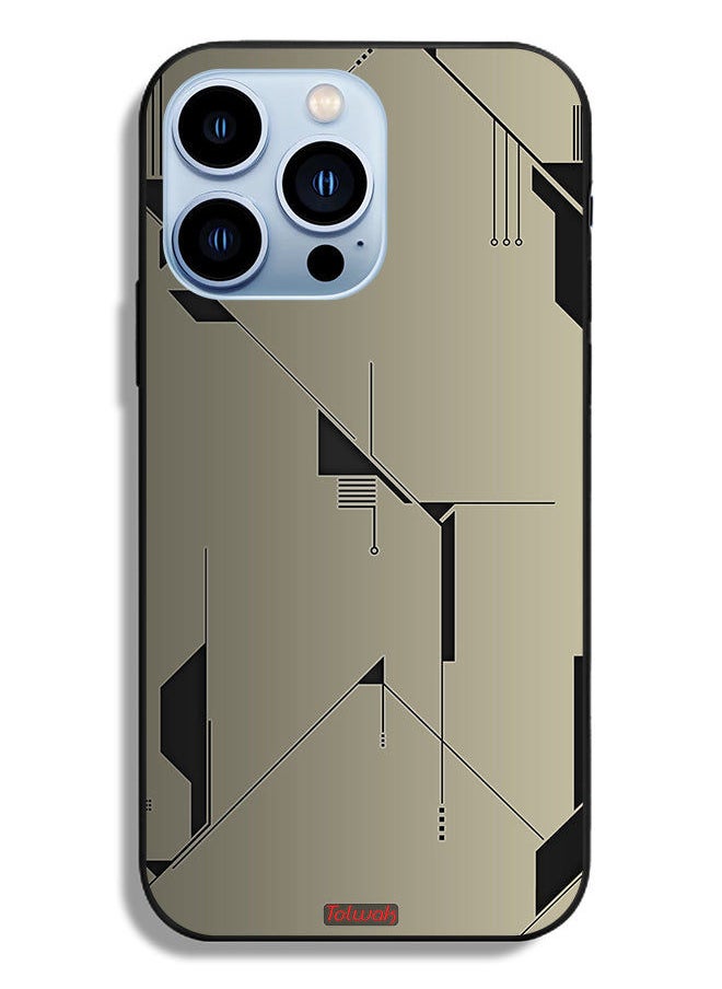 Apple iPhone 13 Pro Protective Case Minimalism Abstract Digital Art