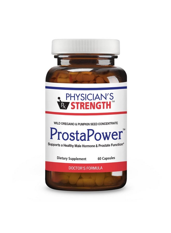 Physician's Strength قوة الطبيب بروستاباور - 60 كبسولة - يدعم وظيفة الهرمونات الذكرية والبروستاتا الصحية - غير معدلة وراثيًا - 30 حصة - Image 1
