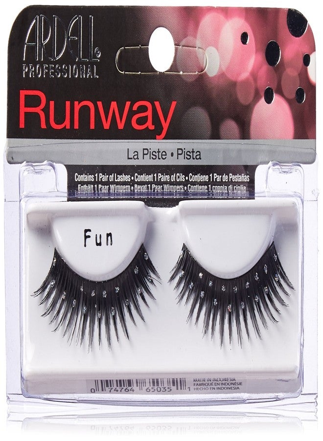 Ardell Runway Lashes, Fun-2 Rows Glitter Dots - Image 1