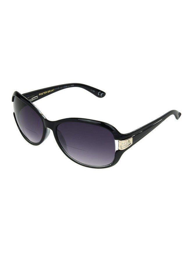 Foster Grant Appealing Blk Bifocal Block 100% Uvauvb Protection For Women Sun Readers (Black 2.75 Multiplierx) - Image 1