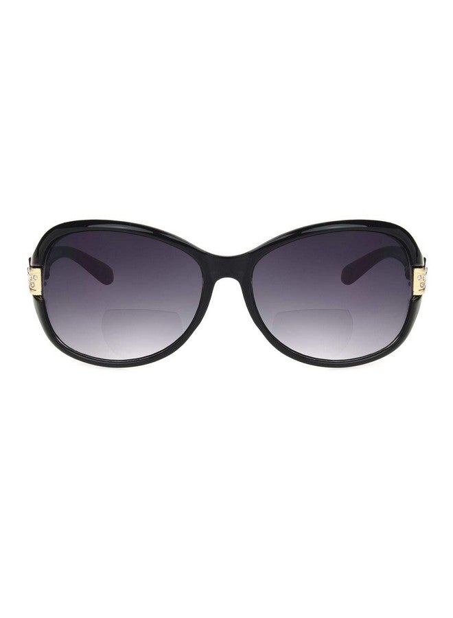 Foster Grant Appealing Blk Bifocal Block 100% Uvauvb Protection For Women Sun Readers (Black 2.75 Multiplierx) - Image 2