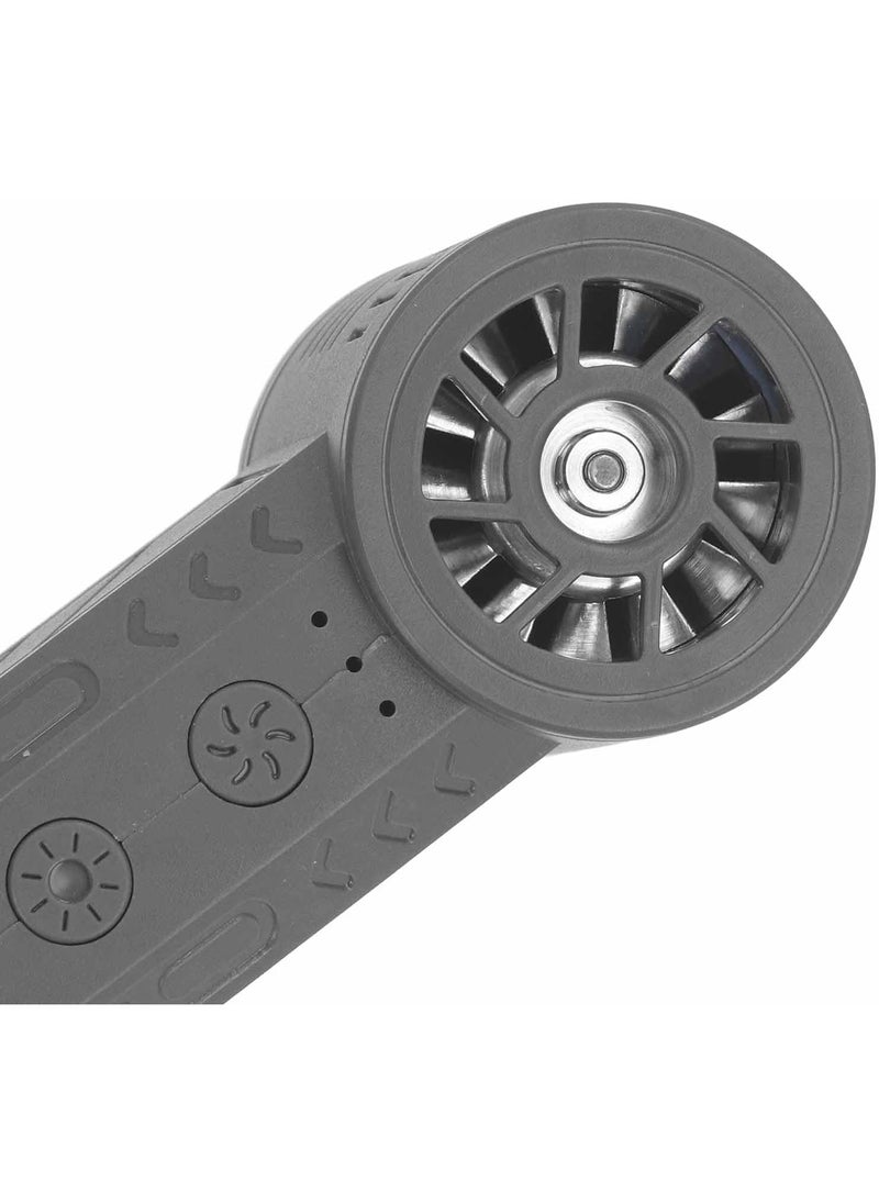 DUSALA Jet Dry Mini Blower – 130000 RPM Cordless Air Blower with Adjustable Speeds, Large Battery & Type-C Fast Charging – Rechargeable Portable Jet Fan for Car Drying, Electronics & Dust Cleaning – Black - Image 3