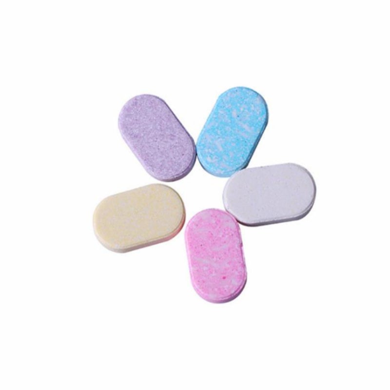 Foam cleaning solution Effervescent tablet Supplement cleaning tablet   color   5PC