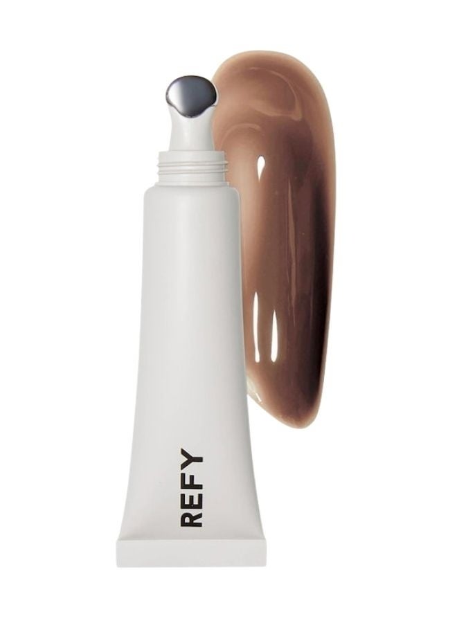 REFY Tinted Lip Gloss – Suede | Medium-Dark Warm Brown, Hydrating Buildable Gloss, Sheer-to-Medium Coverage, 13 mL / 0.44 fl oz - Image 1