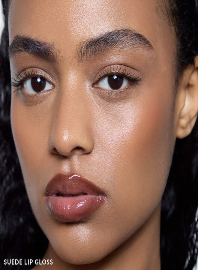 REFY Tinted Lip Gloss – Suede | Medium-Dark Warm Brown, Hydrating Buildable Gloss, Sheer-to-Medium Coverage, 13 mL / 0.44 fl oz - Image 2