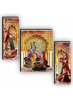 مجموعة لوحات دينية Radhe Krishna Uv مكونة من 3 لوحات (18 بوصة × 12 بوصة، متعددة الألوان، Sanfjm31085) مجموعة من 3 لوحات Radha Krishna Uv مزخرفة لديكور المنزل ذاتية اللصق 18 بوصة × 12 بوصة - pzsku/ZDC01B53BC8E3F4CCBDBBZ/45/_/1724127073/3aae7f08-d540-4c0c-94a4-9165d87a641a