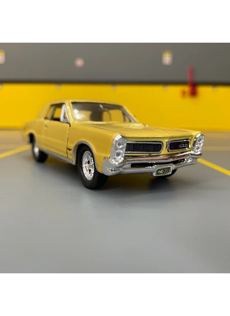 توبروك ستور Pontiac Gto 1965 1/36 Scale Pull & Drop Diecast Metal Model Toy Car