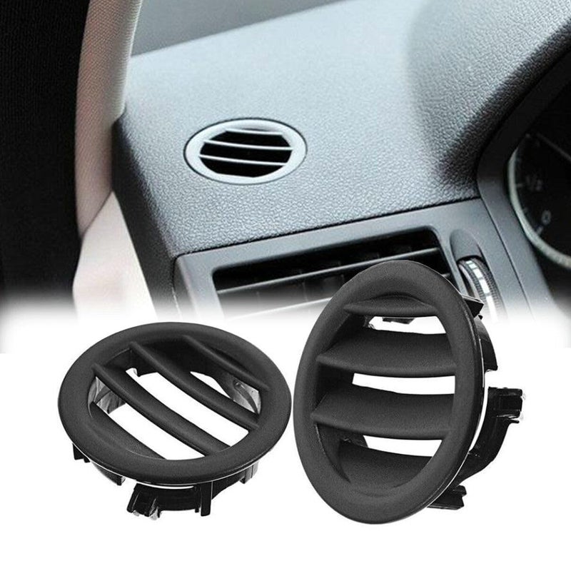 زوج واحد من فتحات تكييف الهواء للسيارة تناسب مرسيدس بنز GLK W204 C Class C300 C350 C630 2008 2009 2010 2011 2012 2013 2014 2015 الجانب الأيسر والأيمن