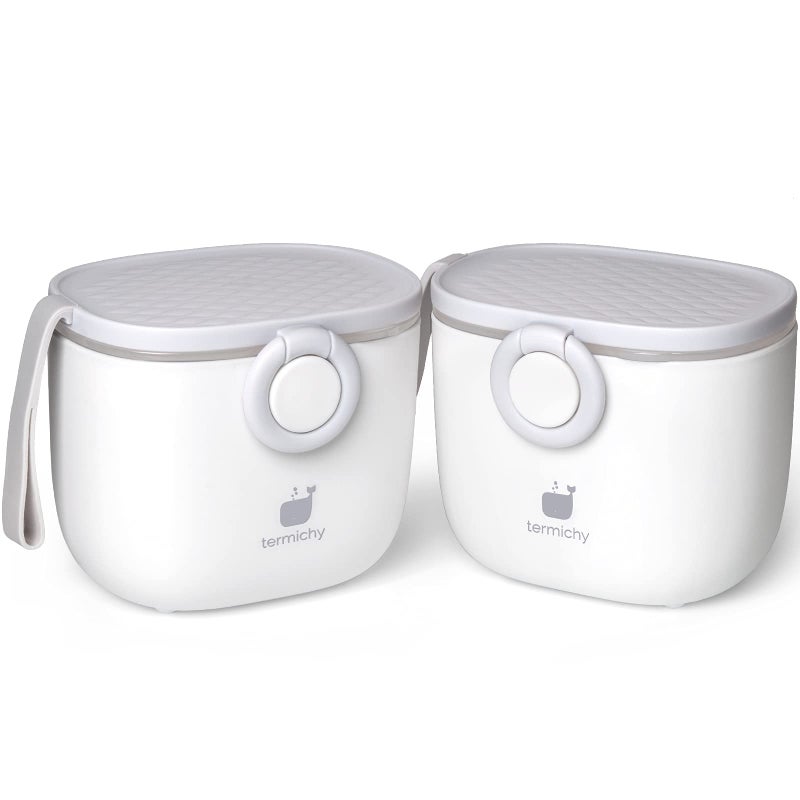 Termichy Baby Formula Dispenser Portable Formula Dispenser Container with Scoop and Carry Handle for Travel Outdoor Activities for Baby Infant 500ml