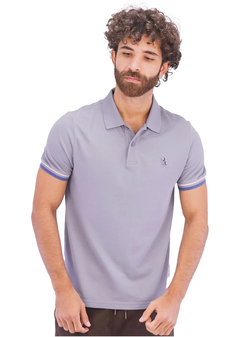 GIORDANO Men's Performance Polo  - Grey