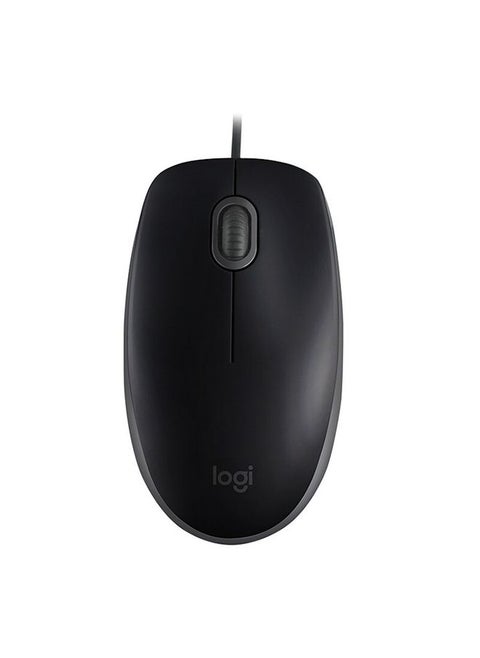Logitech M110 1000DPI Wired Mouse USB Silent Mouse (Black)