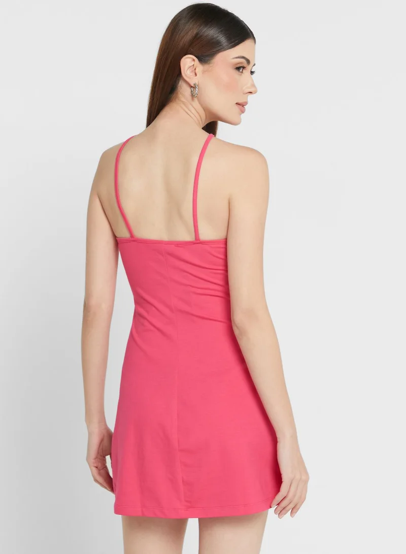 TOMMY JEANS Halter Neck Strappy Dress