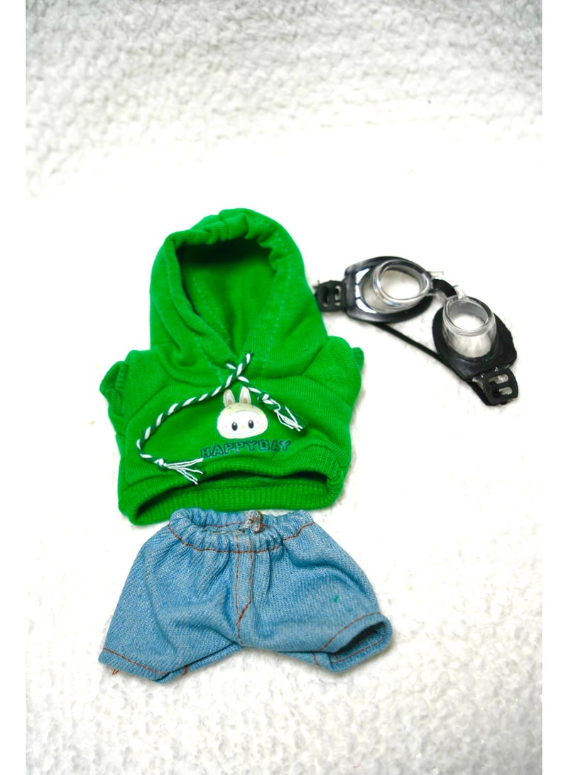 Labubu The Monsters Clothes - Labubu Outfit, Chic Style Set for Labubu Dolls, 17cm Doll Clothes Suitable for Labubu Dolls Accessories  - Image 2