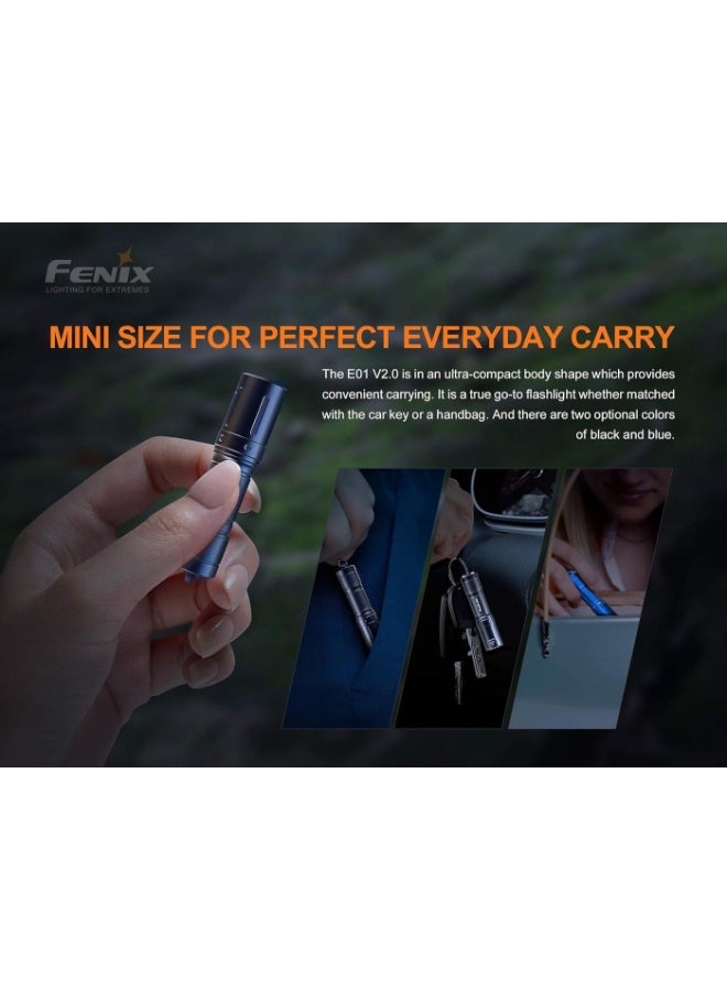 Fenix E01 V2.0 100 Lumens Keychain Flashlight - Image 5