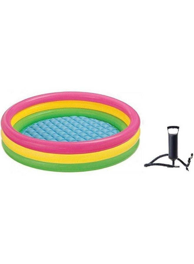 سكاي زون مسبح سكاي زون للأطفال بطول 3 أقدام، حوض استحمام مائي، مسبح للأطفال (متعدد الألوان) - Image 1