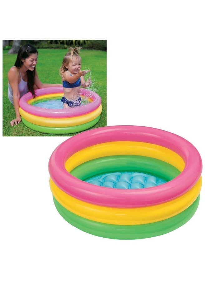 سكاي زون مسبح سكاي زون للأطفال بطول 3 أقدام، حوض استحمام مائي، مسبح للأطفال (متعدد الألوان) - Image 2