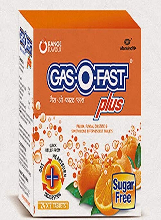 Mankind Gas-O-Fast Plus 48 Tablets - Image 1