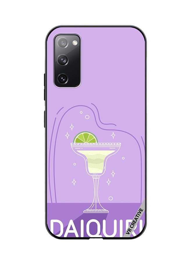 VR CREATIVE Protective Case Cover For Samsung Galaxy S20 FE 5G Daiquiri Design Multicolour - Image 1