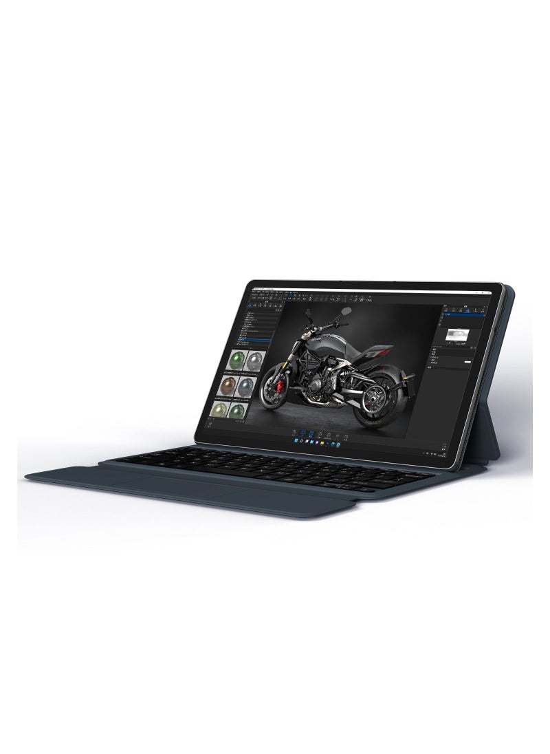 Alldocube - iWORK GT-i3, 2 in 1 Windows 11 Tablet PC, 11 inch Touch screen 2 in 1 PC Tablet, Intel Core i3-1115G4 Gen 11, 8GB LPDDR4x, 256GB PCIE SSD, FHD IPS 2000×1200, WiFi 6, BT 5.1, HDMI. - Image 1